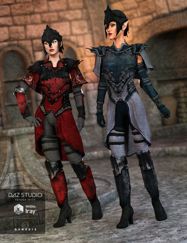 Elven Knight Armor Female Textures Elven Knight Armor Female Textures