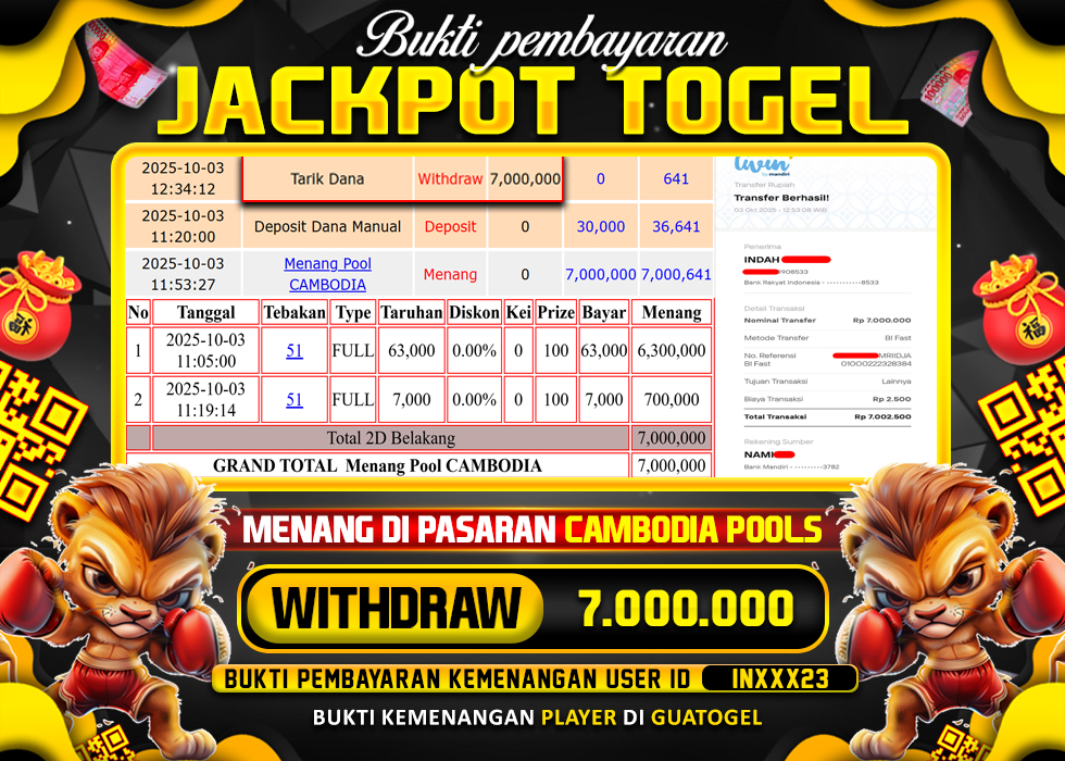 BUKTI JACKPOT LUNAS GUATOGEL