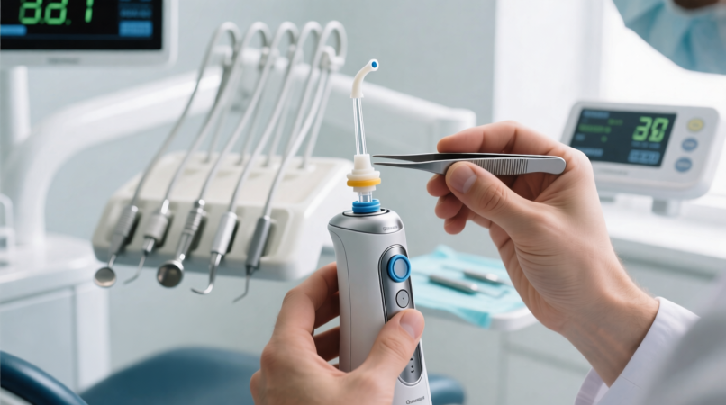 Замена насадок и уплотнителей в ирригаторе