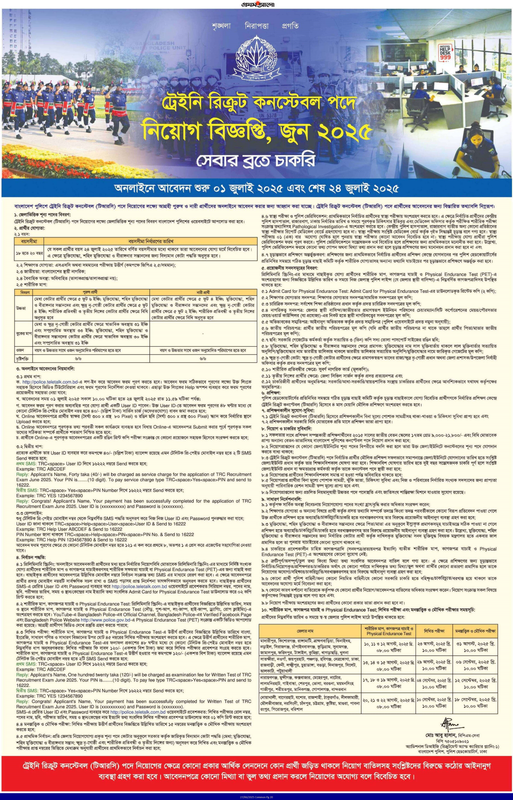 Police-Constable-Job-Circular-2025
