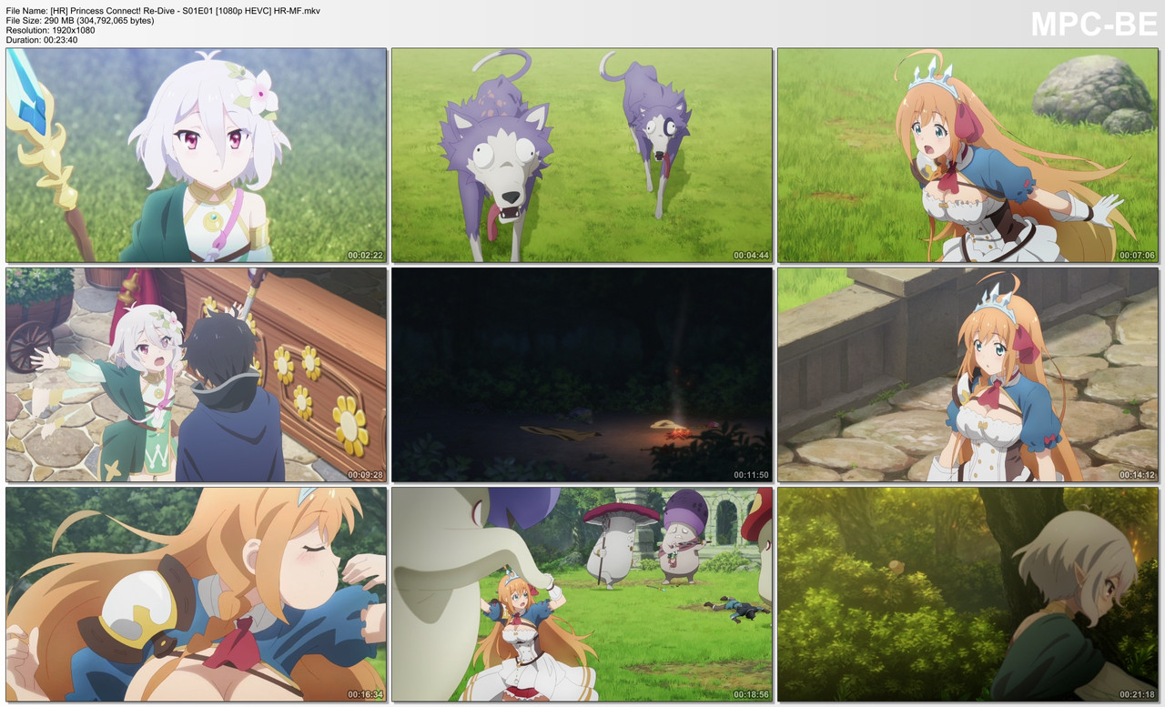 HR Princess Connect Re Dive 01 04 BATCH 1080p HEVC HR MF