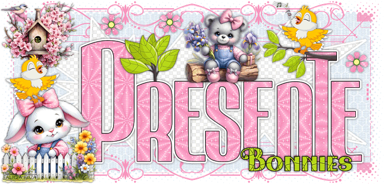 Presente Pajaritos Felices bonnies