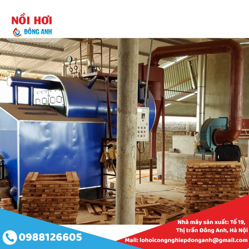 lò hơi sấy gỗ