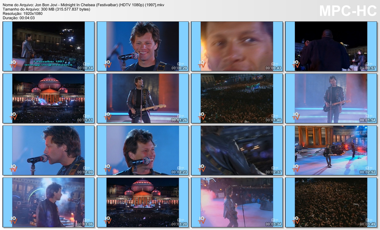 Jon Bon Jovi - Midnight In Chelsea (Festivalbar) (HDTV 1080p) [01.09.1997]