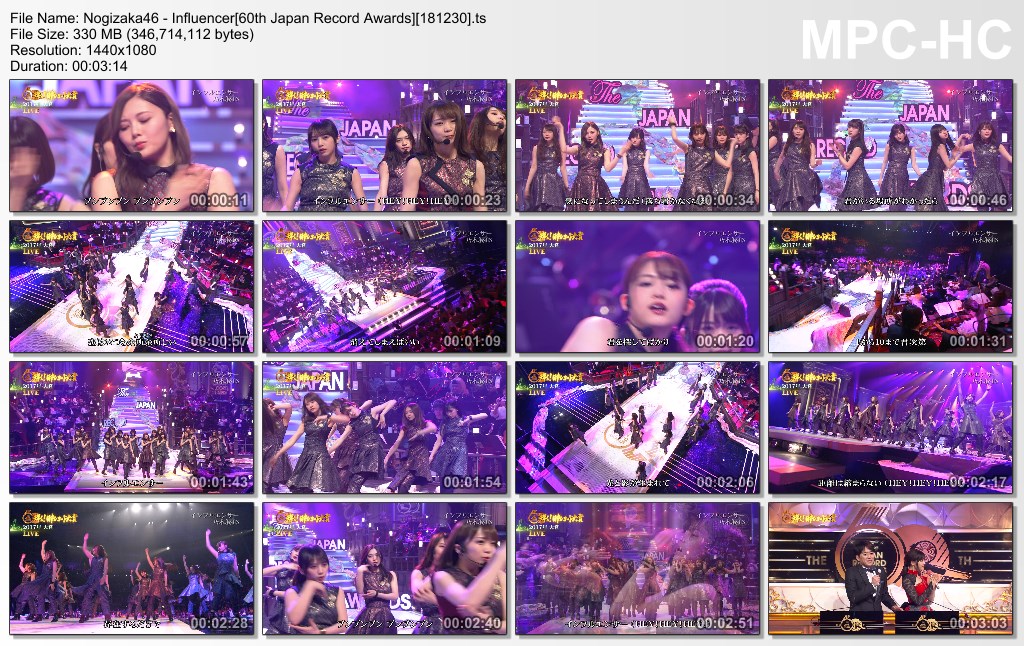 Nogizaka46 - Influencer[60th Japan Record Awards][181230].ts_thu