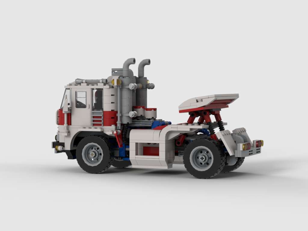LEGO MOC 5563 Racing Truck (2023 Redesign) by rayb | Rebrickable - Build  with LEGO