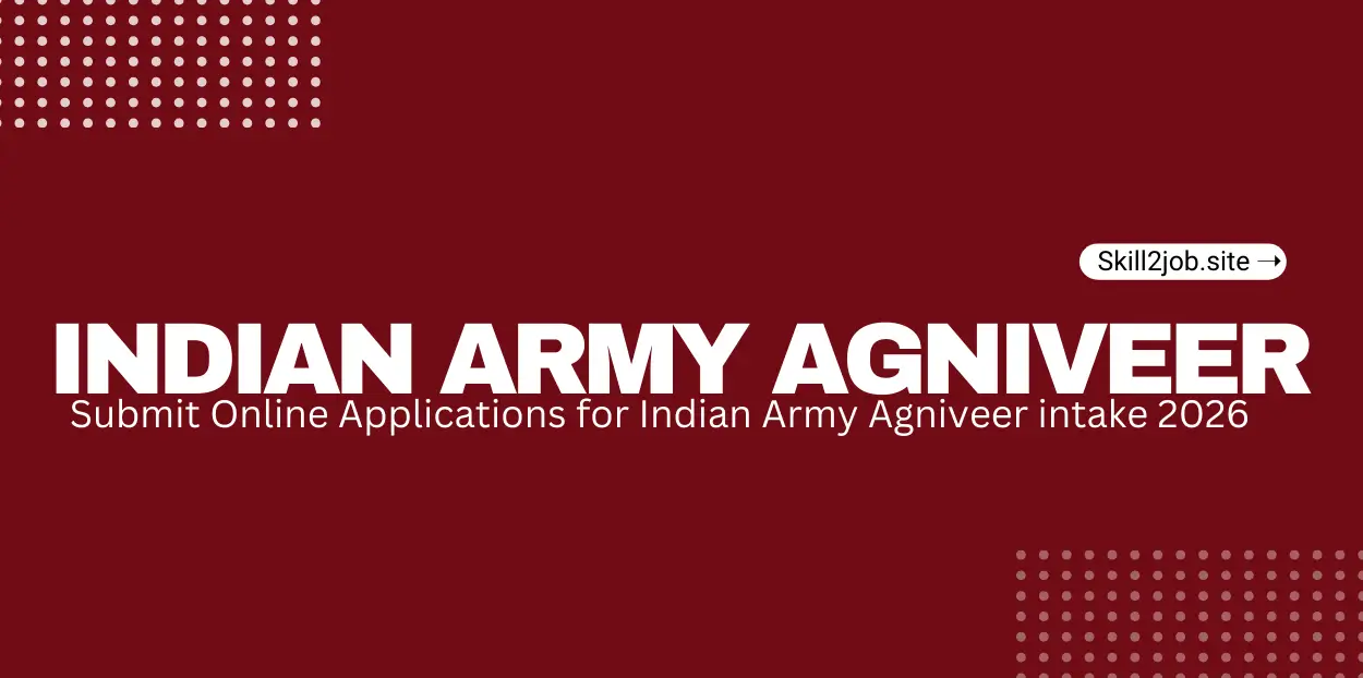 Indian Army Agniveer Recruitment 2026