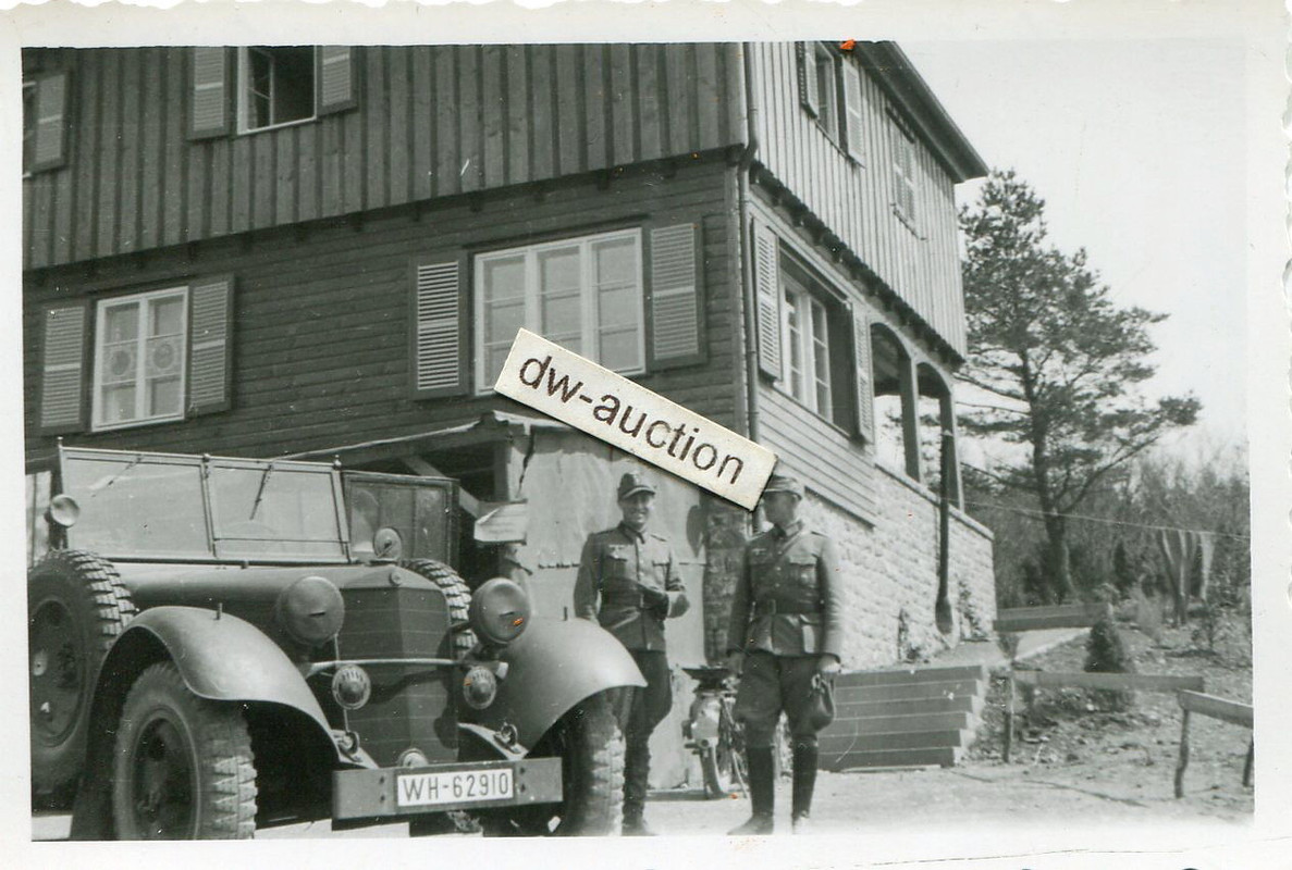 Gebirgsjäger Btl. Stab Ers. Btl 54 mit Fahrzeug