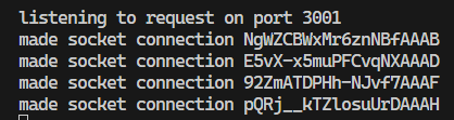 Socket Connection Log