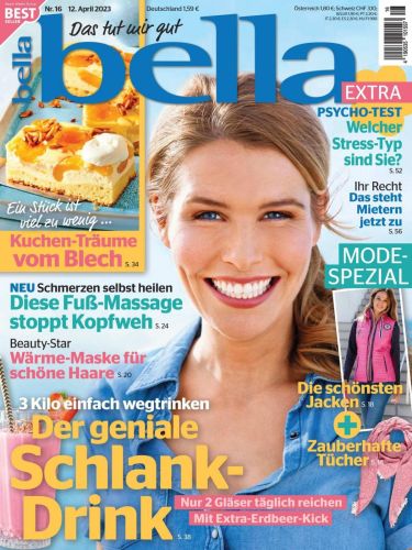 Cover: Bella Frauenmagazin No 16 vom 12  April 2023