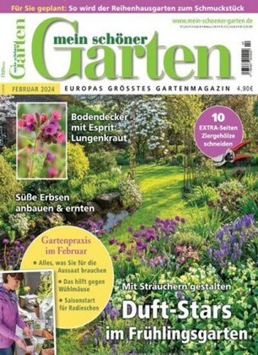 Cover: Mein schoener Garten Magazin Februar No 02 2024