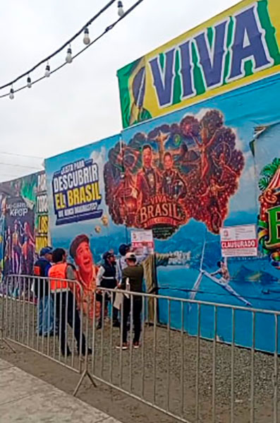 Municipalidad de Nuevo Chimbote clausuró, tras accidente en función benéfica, Circo Viva Brasil