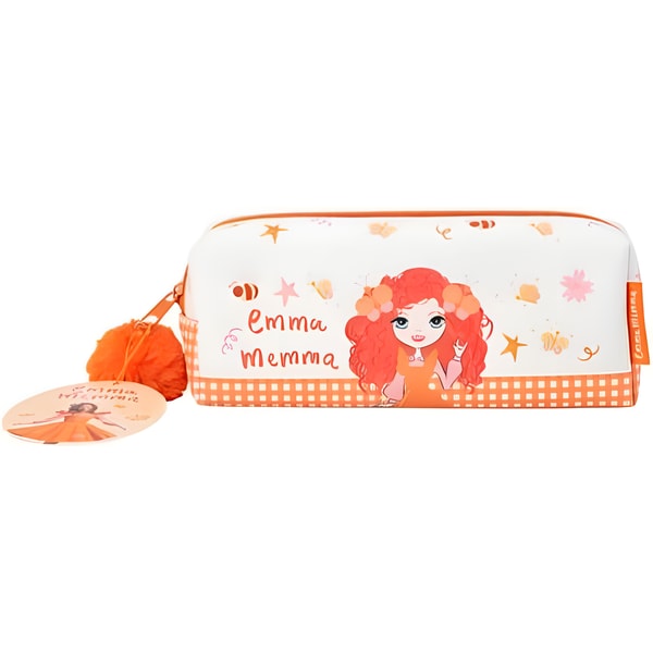EMMA MEMMA PENCIL CASE WITH POM POM