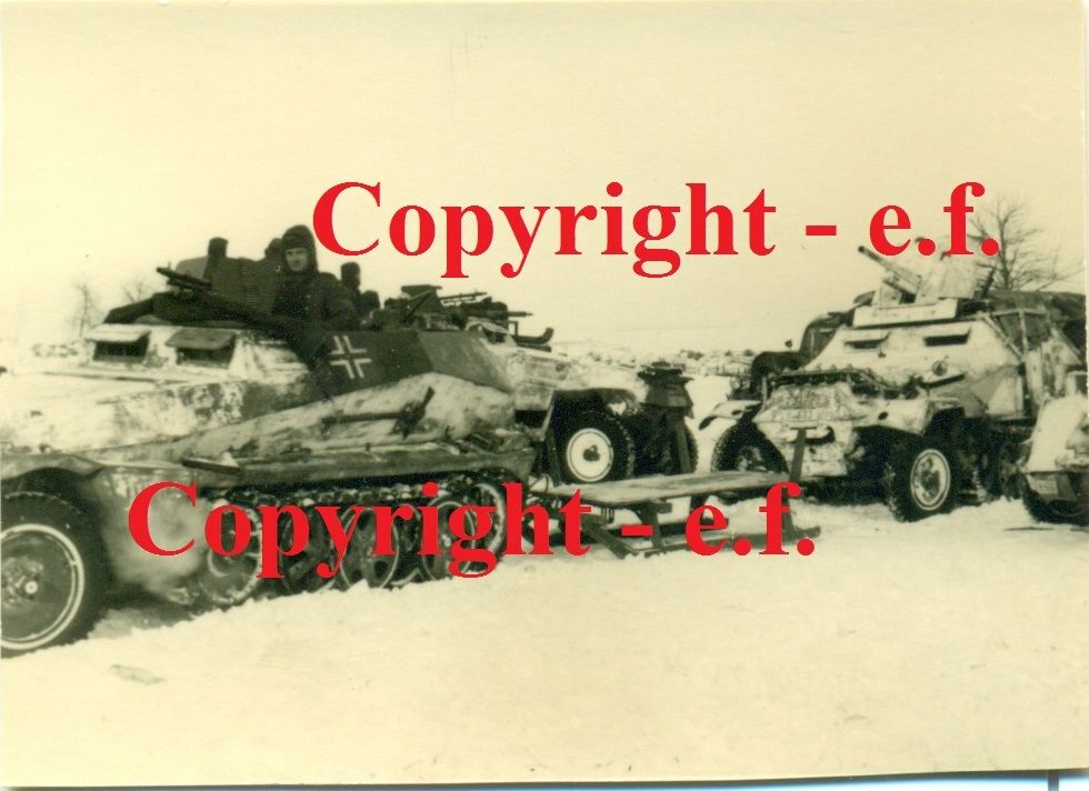 SCHÜTZENPANZER - FLAKPANZER - WINTER-TARNUNG - O