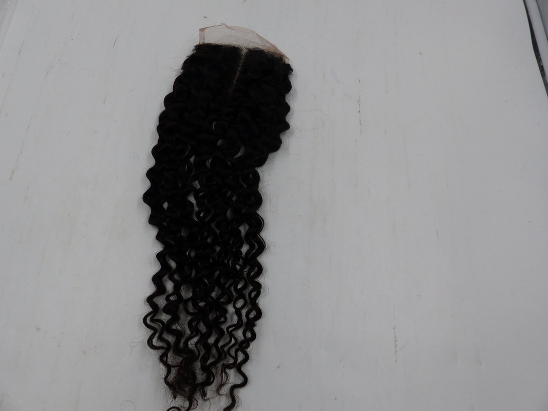 BEAUTY FOREVER 24" BLACK SUPER CURLY HAIR LACE CLOSURE