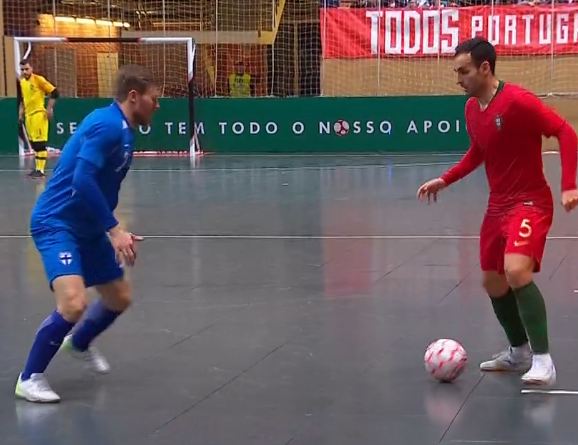 <p>FUTSAL: PORTUGAL EMPATA FRENTE À FINLÂNDIA</p>