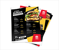 Burger Restaurant Print Bundle 2 - 3