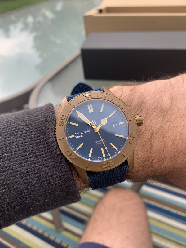 christopher ward bronze trident