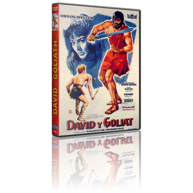 Portada - David y Goliat [DVD5 Full] [Pal] [Cast/Ita] [Sub:Cast] [Aventuras] [1960]