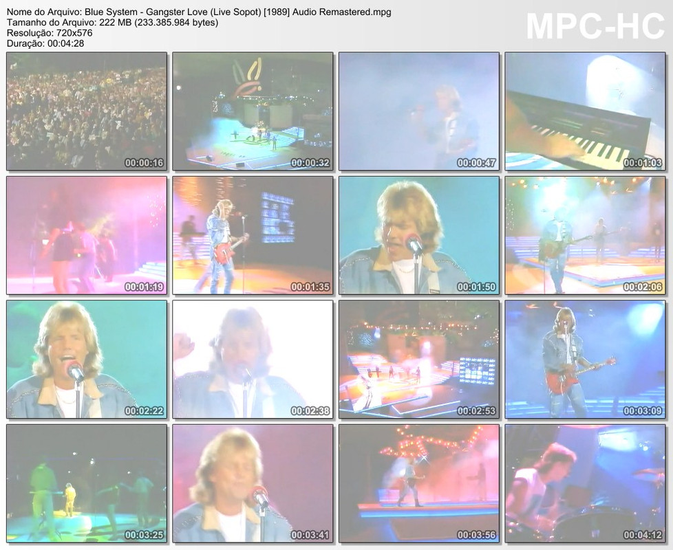 Blue System - Gangster Love (Live Sopot) [1989] Audio Remastered