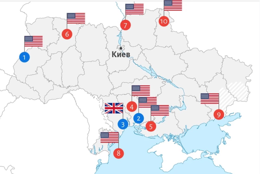 Войска нато на территории украины. Базы НАТО на карте 2021. Базы НАТО на карте 2022. Военные базы НАТО на территории Украины. Базы НАТО на Украине на карте.