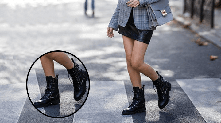 How to Wear Knee High Lace Up Boots | Lace up boot outfit, Dress with boots,  Fashion