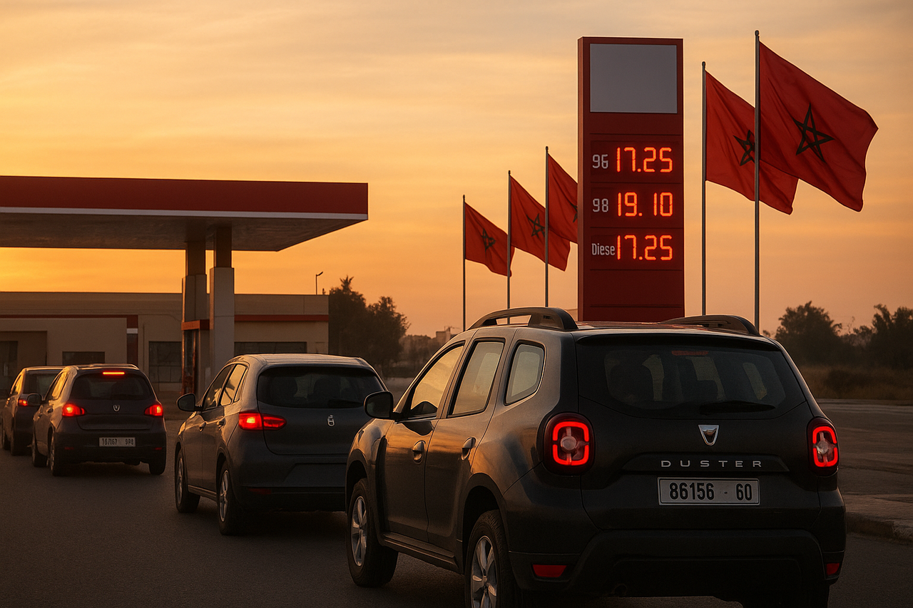 أزمة الوقود بالمغرب