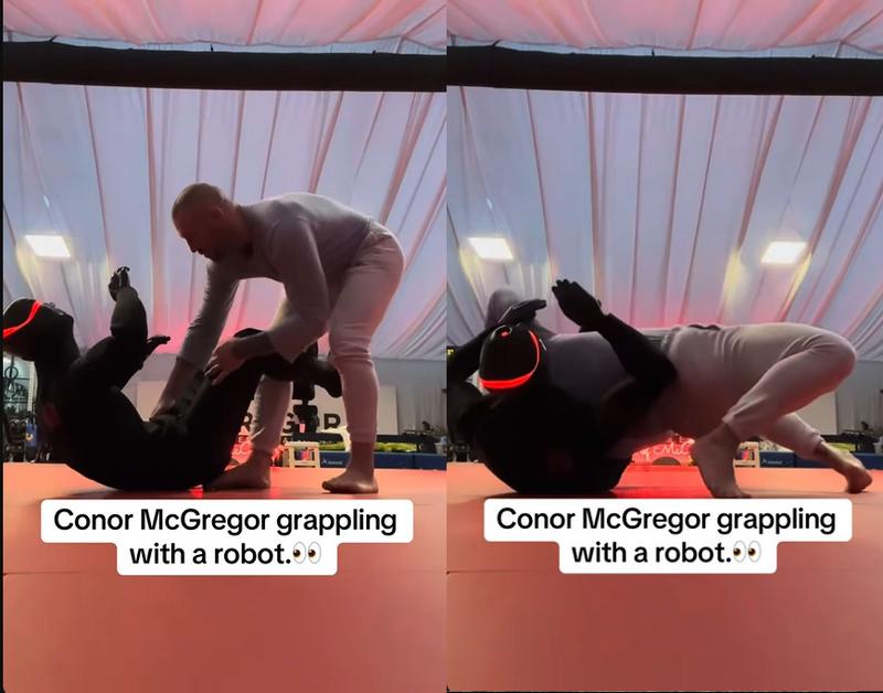 Конър Макгрегър се готви за завръщането си с робот