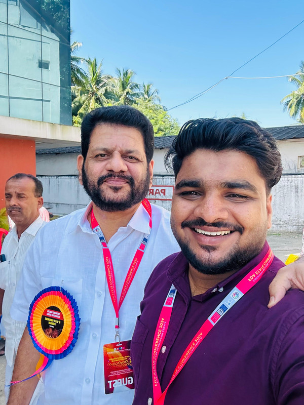 Muhammad Ansar as a guest of honour at the ADF State Conference.