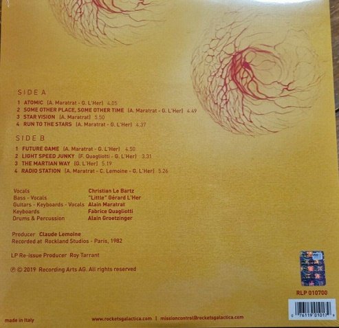 Rockets - Atomic (1982) [Reissue 2019 | Vinyl Rip 1/5.64] DSD | DSF