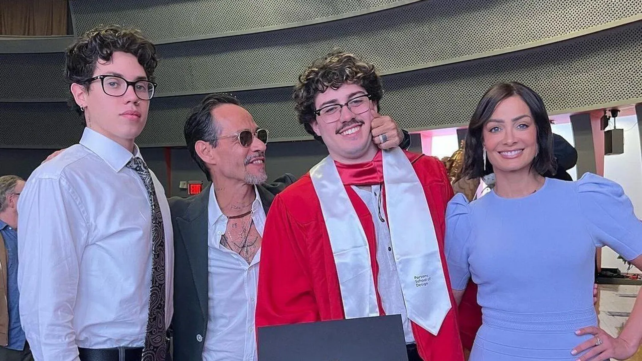 Así fue la emotiva graduación del hijo de Marc Anthony y Dayana Torres