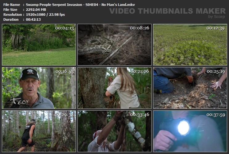 Swamp People Serpent Invasion - S04E04 - No Man's Land.mkv