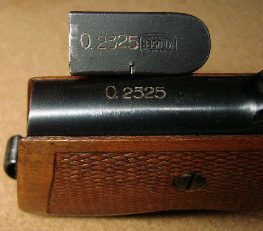 Variation 2 Mauser Model 1934 showing KM markings  (2)