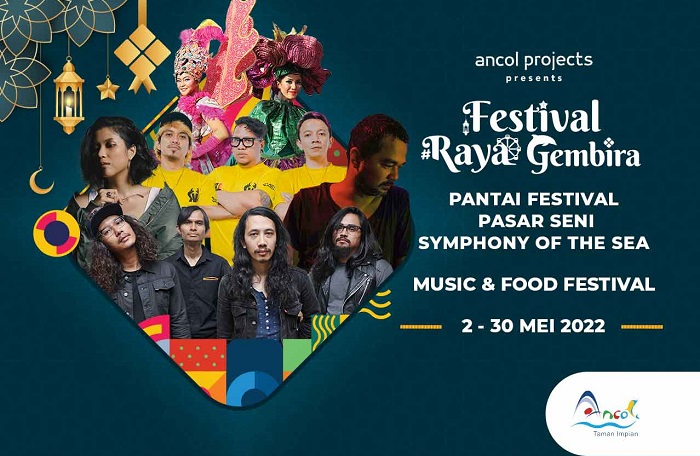 Festival Raya Gembira Ancol berlangsung pada tanggal 2-30 Mei 2022 mendatang.