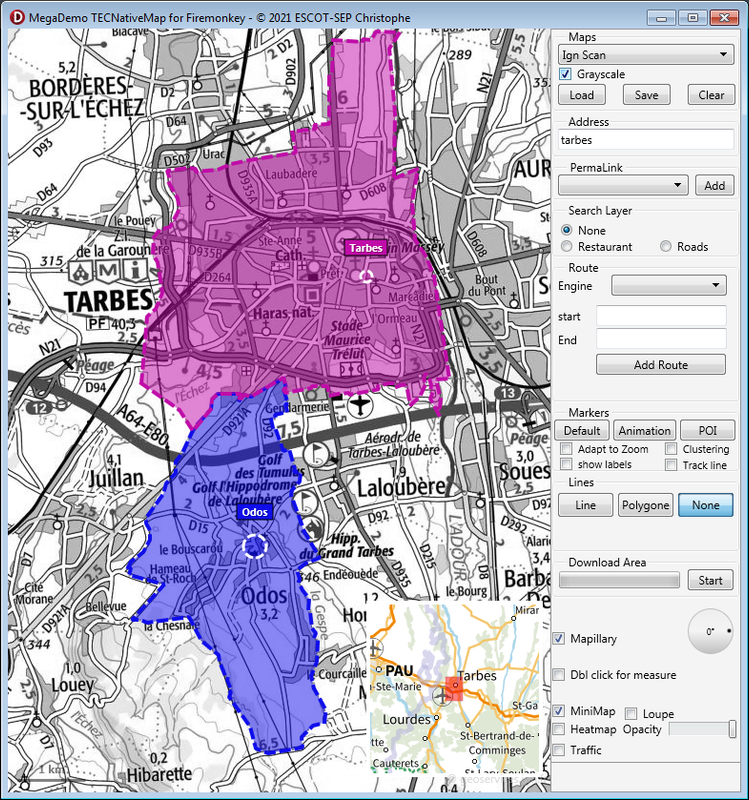 TECNativeMap v4.4 for D11.3 (vcl dcu win32 only)