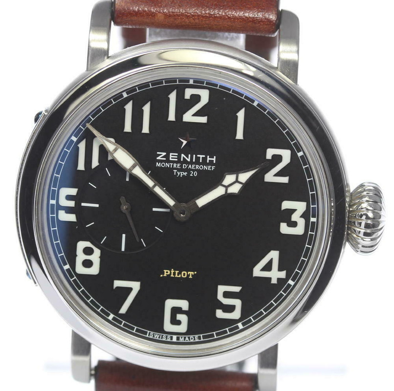 Zenith Pilot Type 20 números blancos, al que más se parece el Parnis. 00