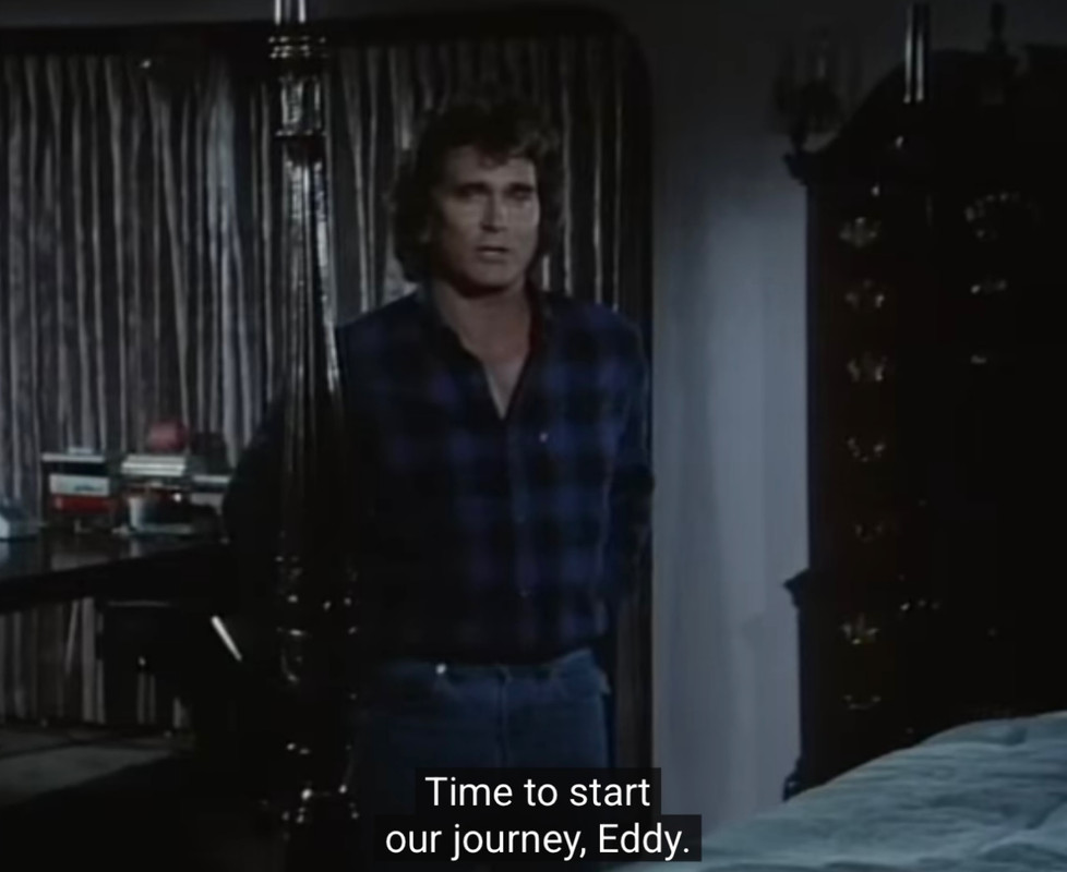 Actor Michael Landon in Highway To Heaven