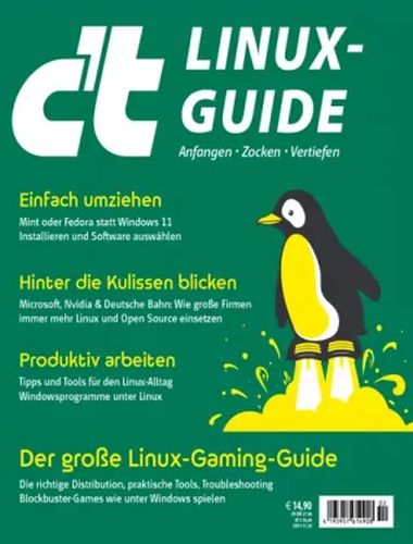 Cover: ct Magazin f&uuml;r Computertechnik Sonderheft (Linux Guide) No 02 2024