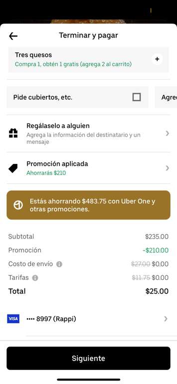 Uber Eats: TOMMY BURGER 2x$25 CDMX 
