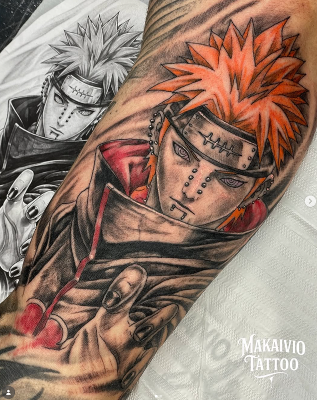 Tatuagem realizada no Studio Makaivio — trabalho 04