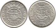 Colonias Portuguesas - TIMOR Timor-16-10-Escudos-1964