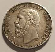 5 Marcos - Federico I - Baden/Alemania, 1875 IMG-20200423-170827