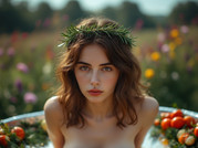 A 9 Garden Wedding Brown hair 0 13