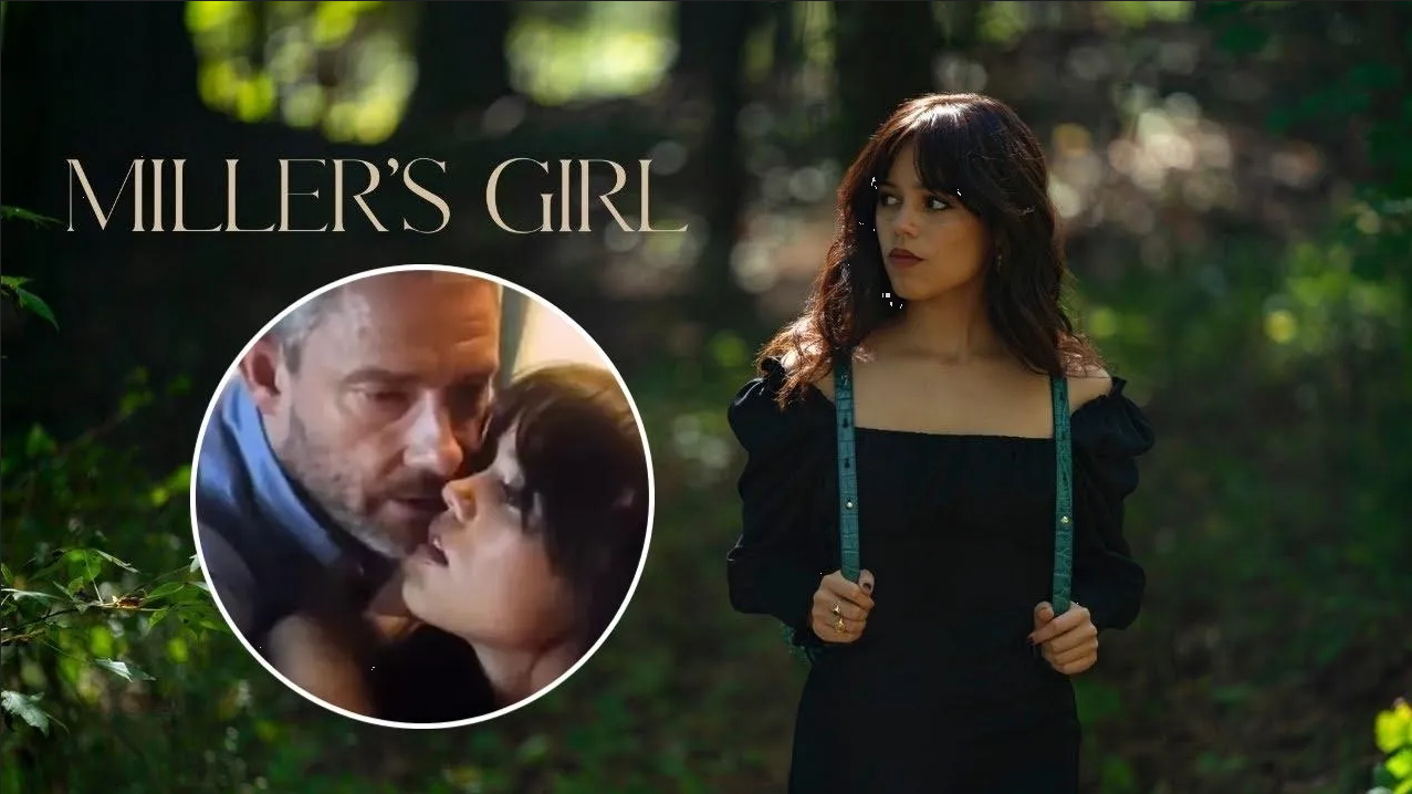 Jenna Ortega protagoniza escena íntima con actor de 52 años en Miller's Girl