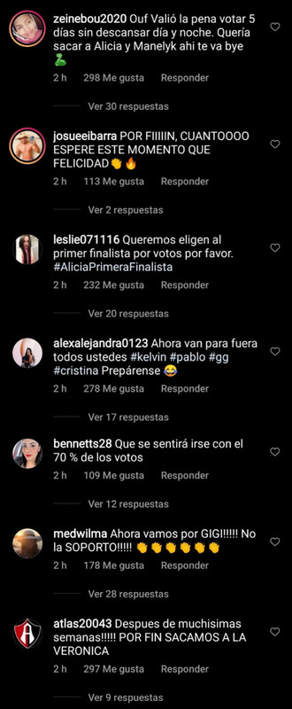 Cibernautas celebran la eliminación de Verónica Montes de La Casa de los Famosos