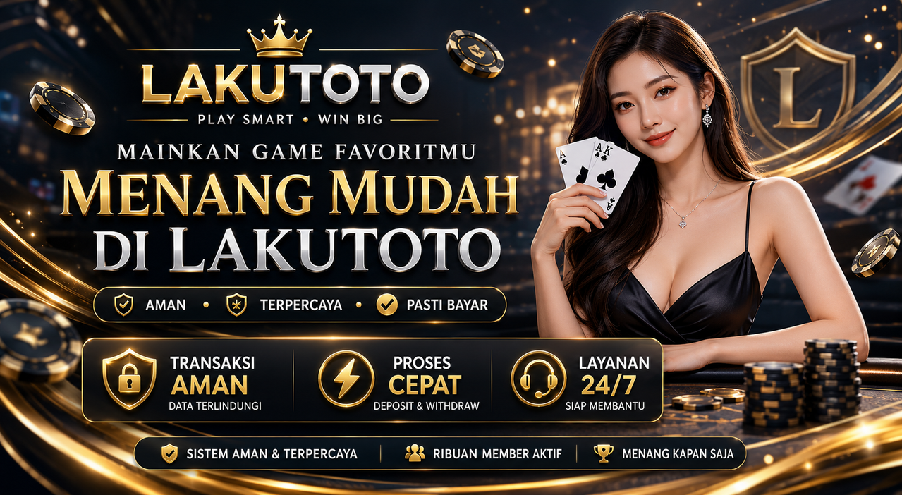 Ingin lebih mengetahui LAKUTOTO? atau fitur-fitur terbaru, promo new member, event-event menarik dan seru untuk di coba.