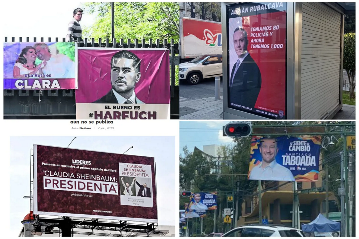 En CDMX, políticos usan medios de comunicación para campaña anticipada