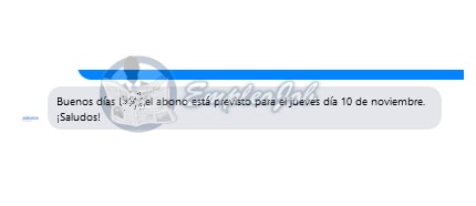 fecha pago del paro noviembre banco abanca