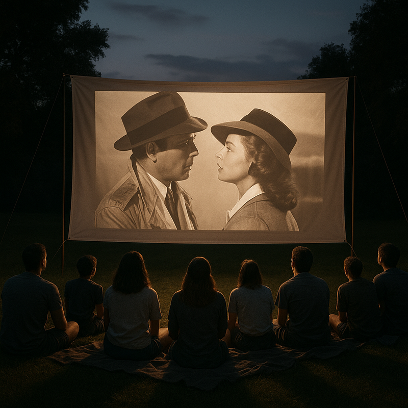 Aplicación de lona para proyección CIKALA