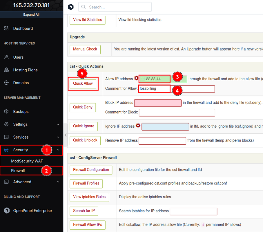 whitelist ip